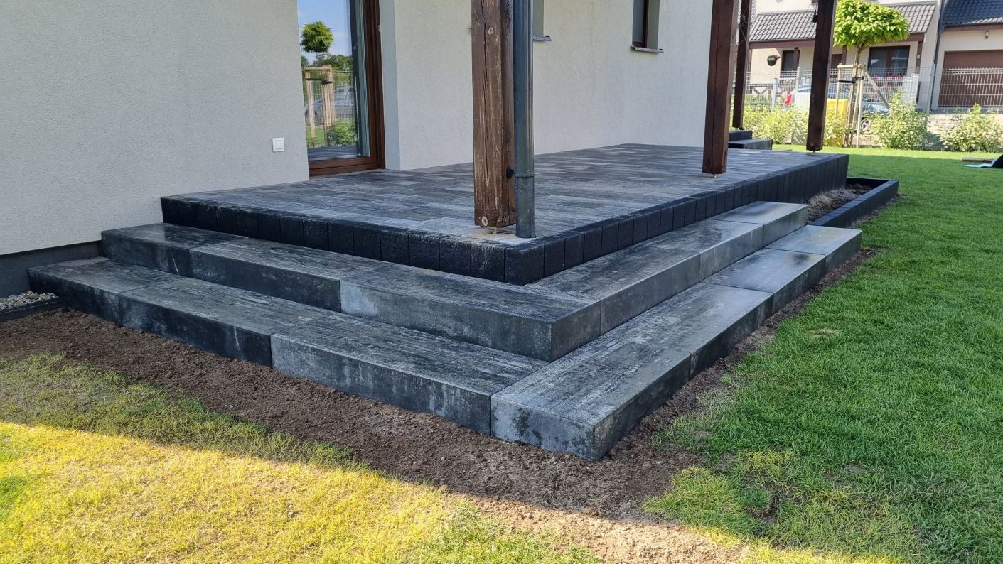 Układanie kostki - detale