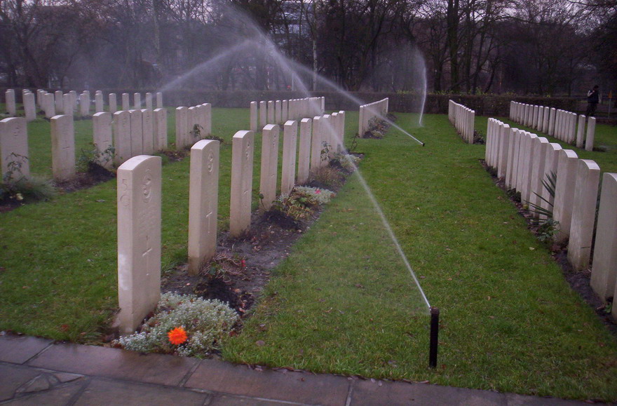 Instalacja zraszaczy wynurzalnych